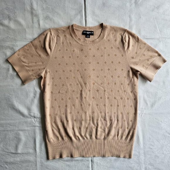 Karl Lagerfeld short sleeve knit top - Picture 3 of 9